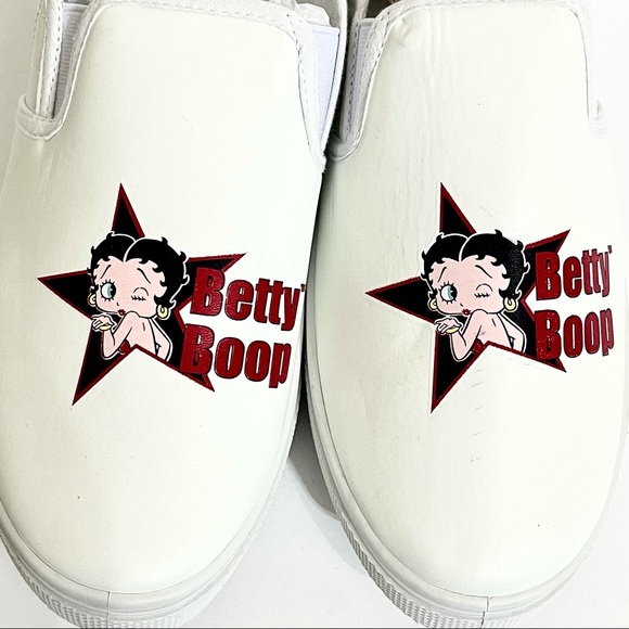 Betty Boop Z-Slip on star shoes Size 10 - Picture 4 of 14